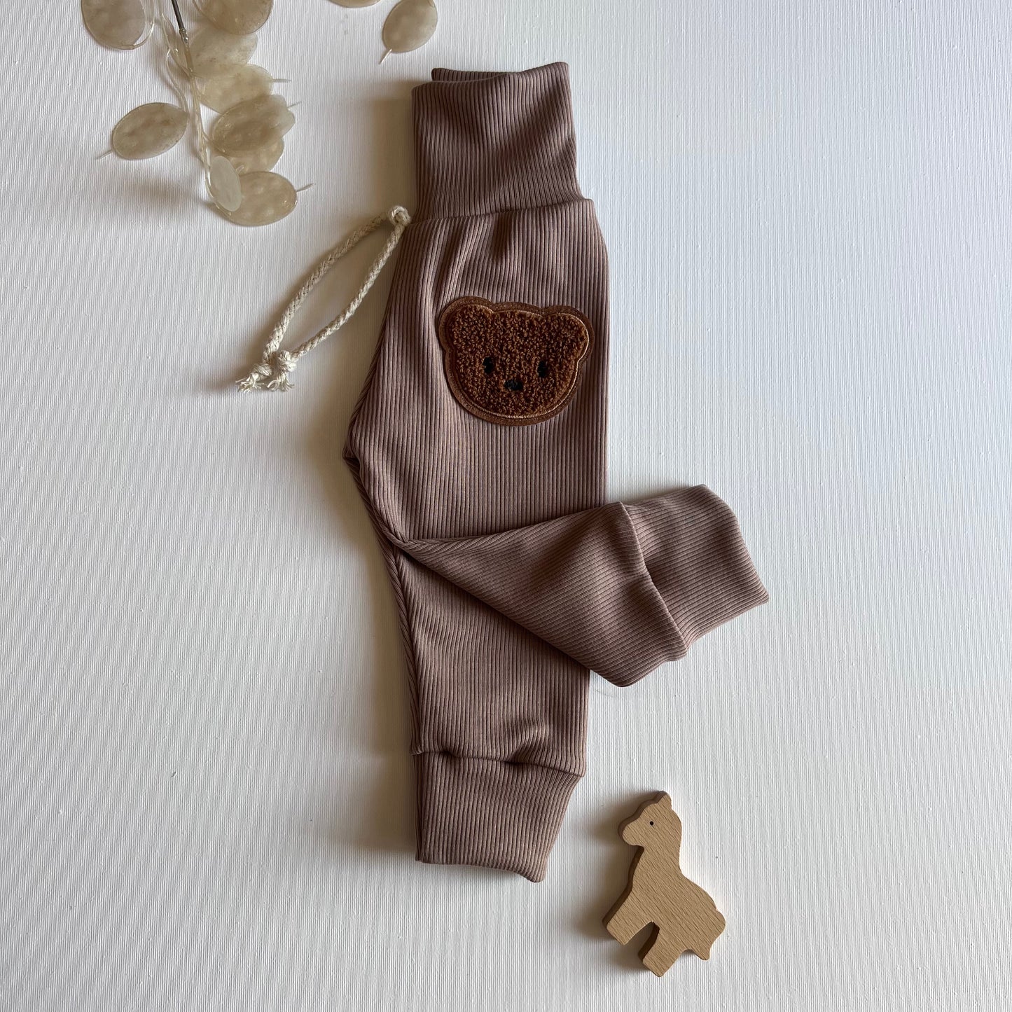 Hose Bärchen taupe