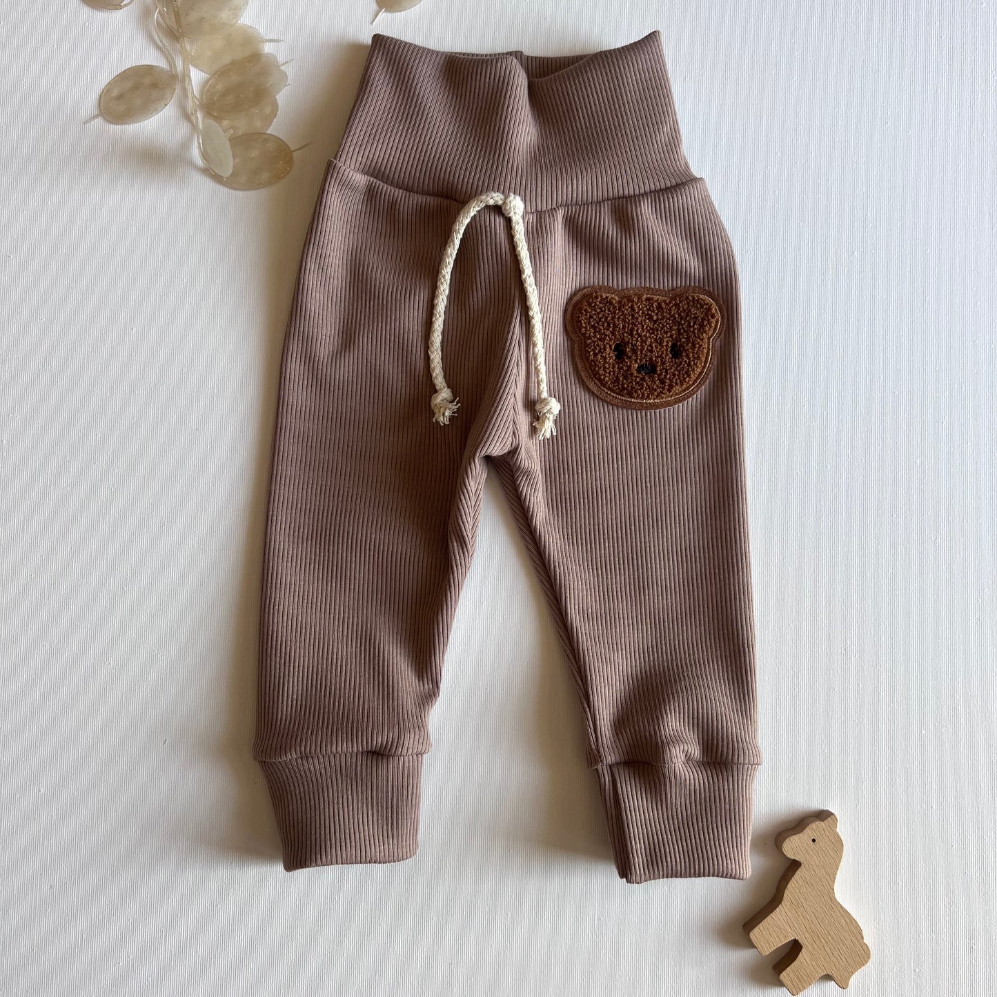 Hose Bärchen taupe