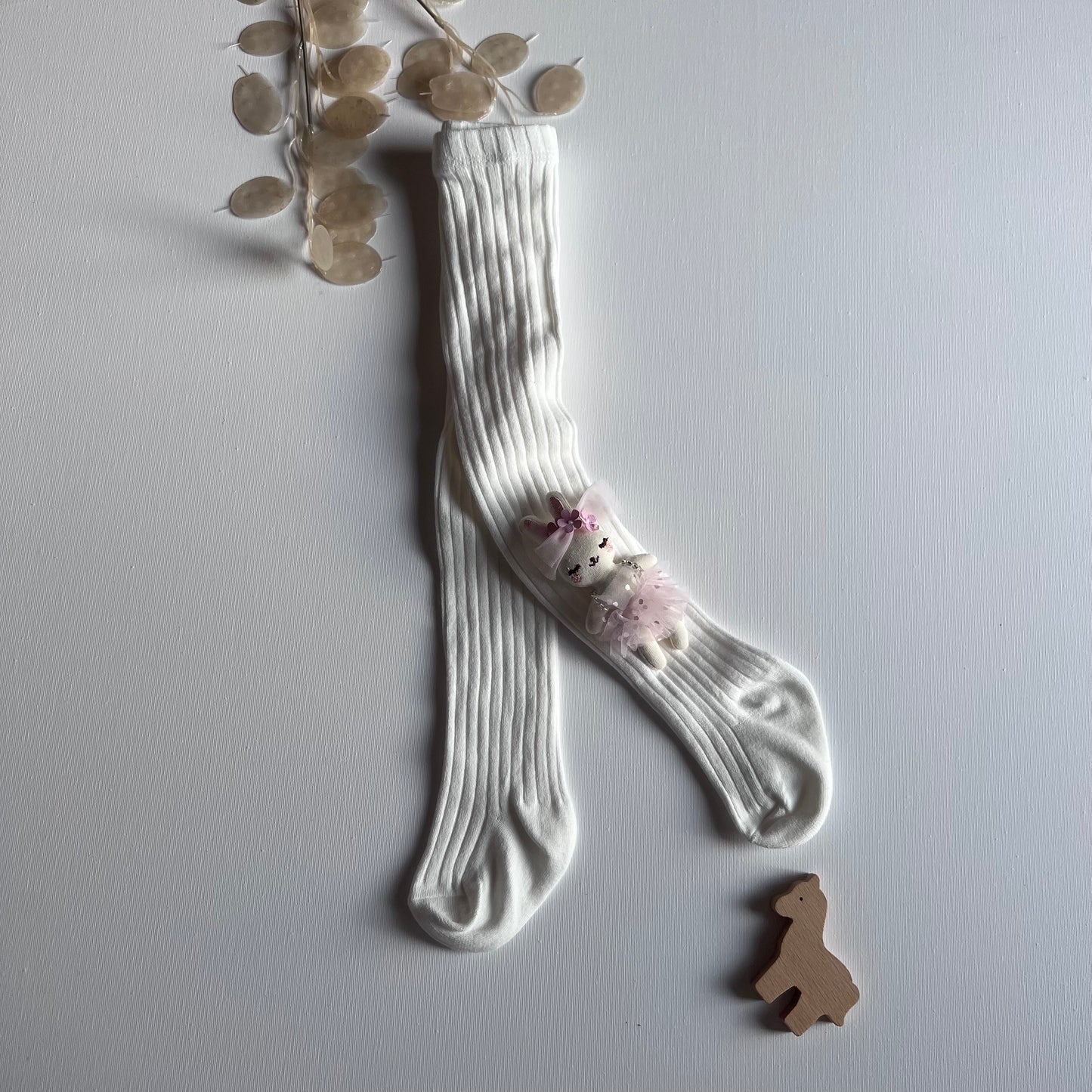 STRUMPFHOSE WEISS HASE