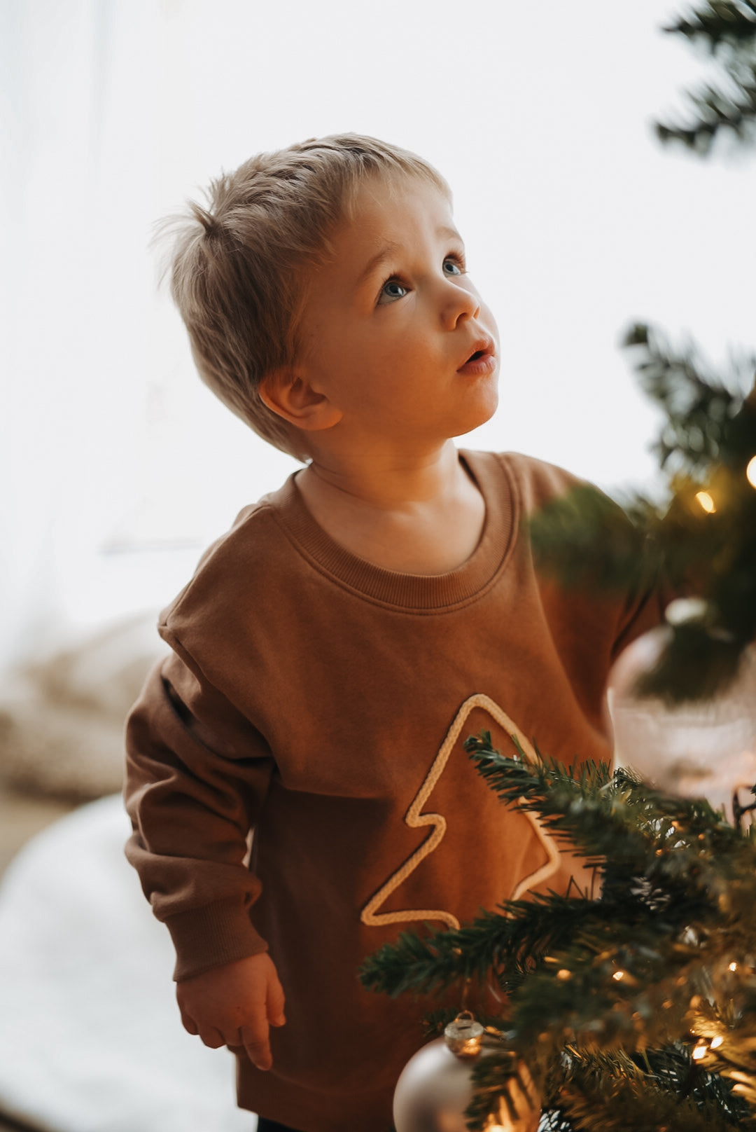 Weihnachts Kollektion - Sweater Tannenbaum oder Zuckerstangen