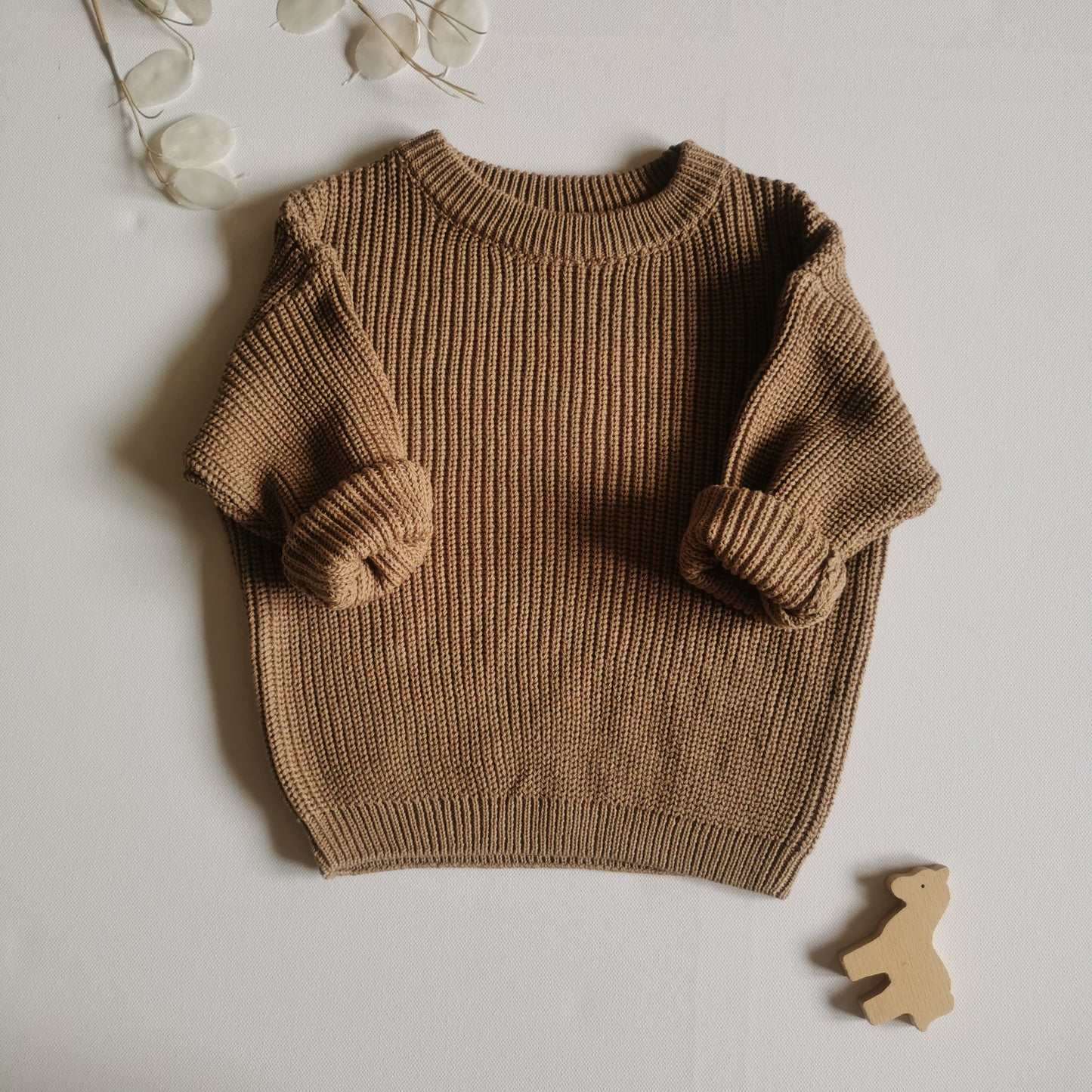 Strickpullover - TAUPE