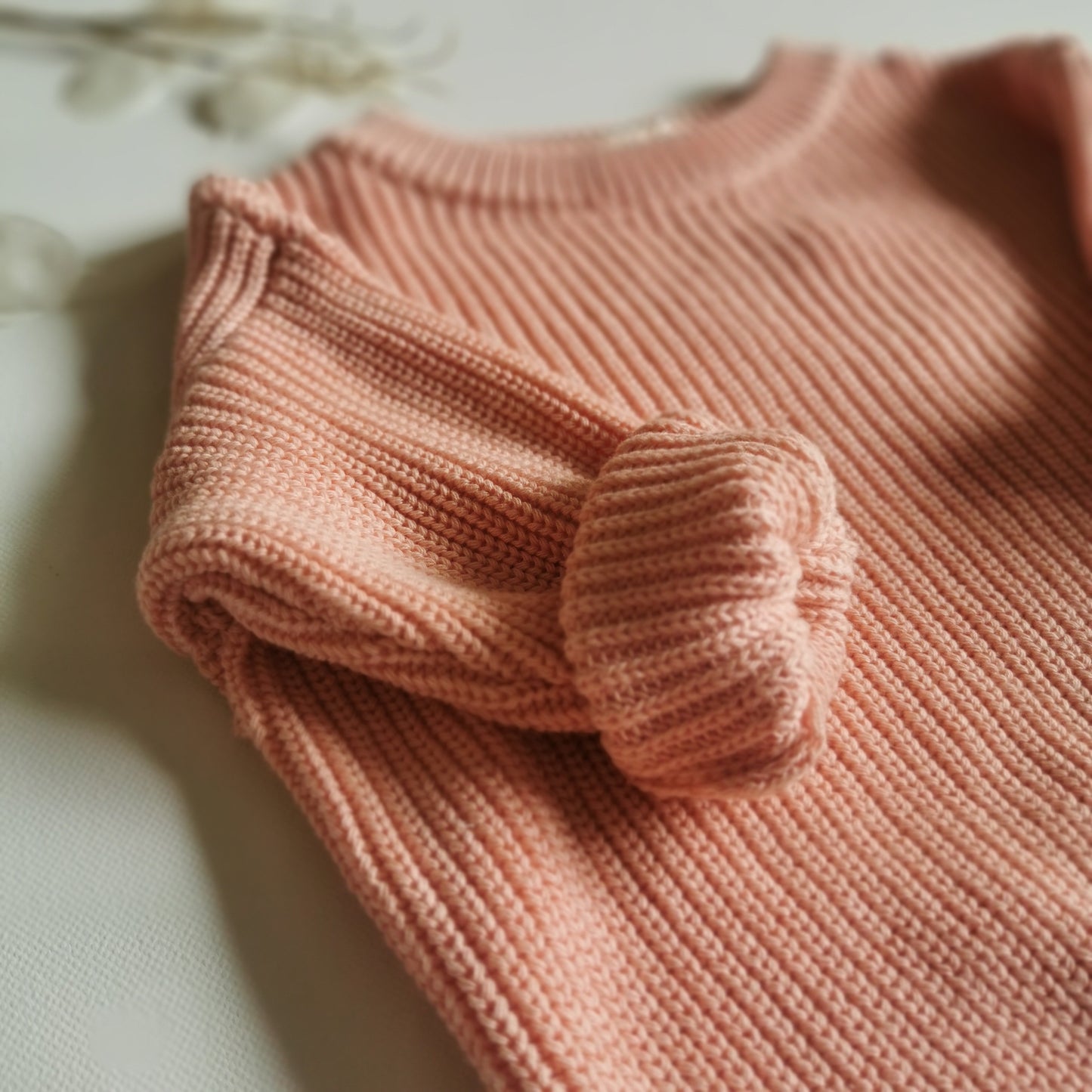 Knitted sweater - ROSE