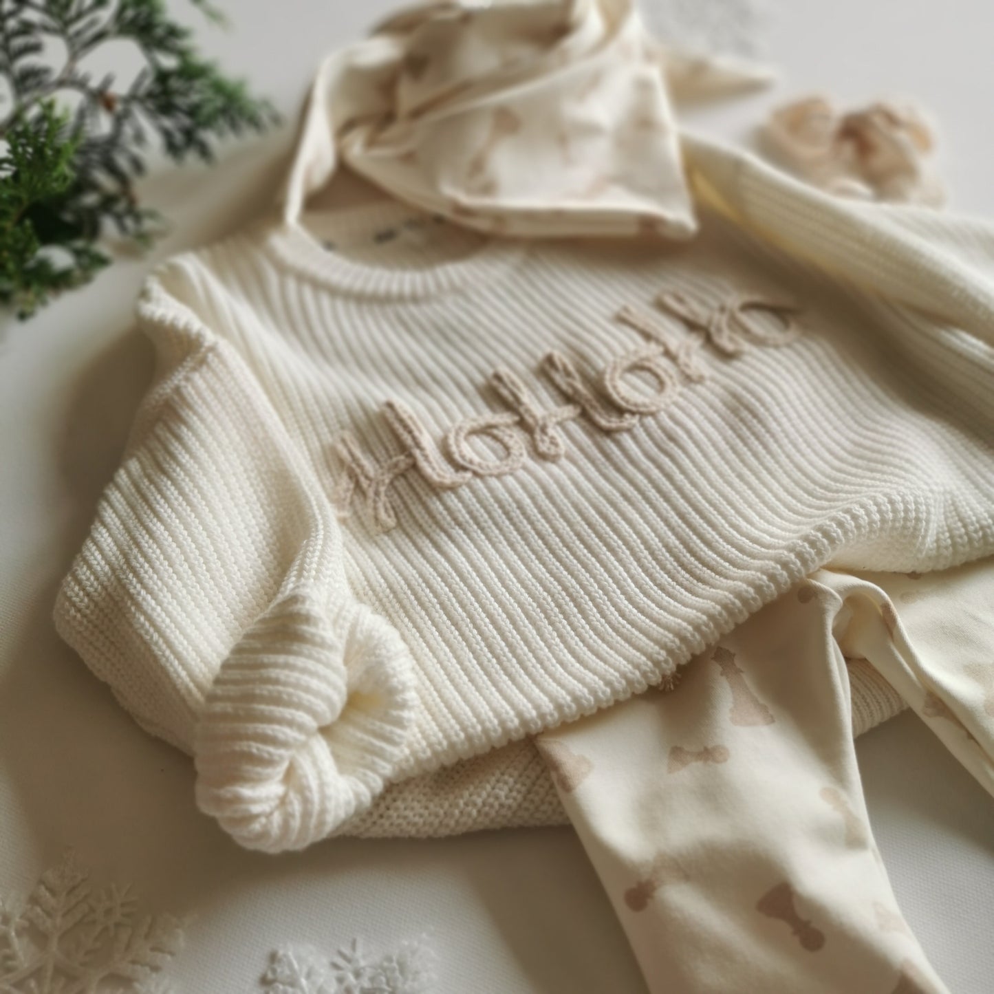 Weihnachts Kollektion - Strickpullover HoHoHo