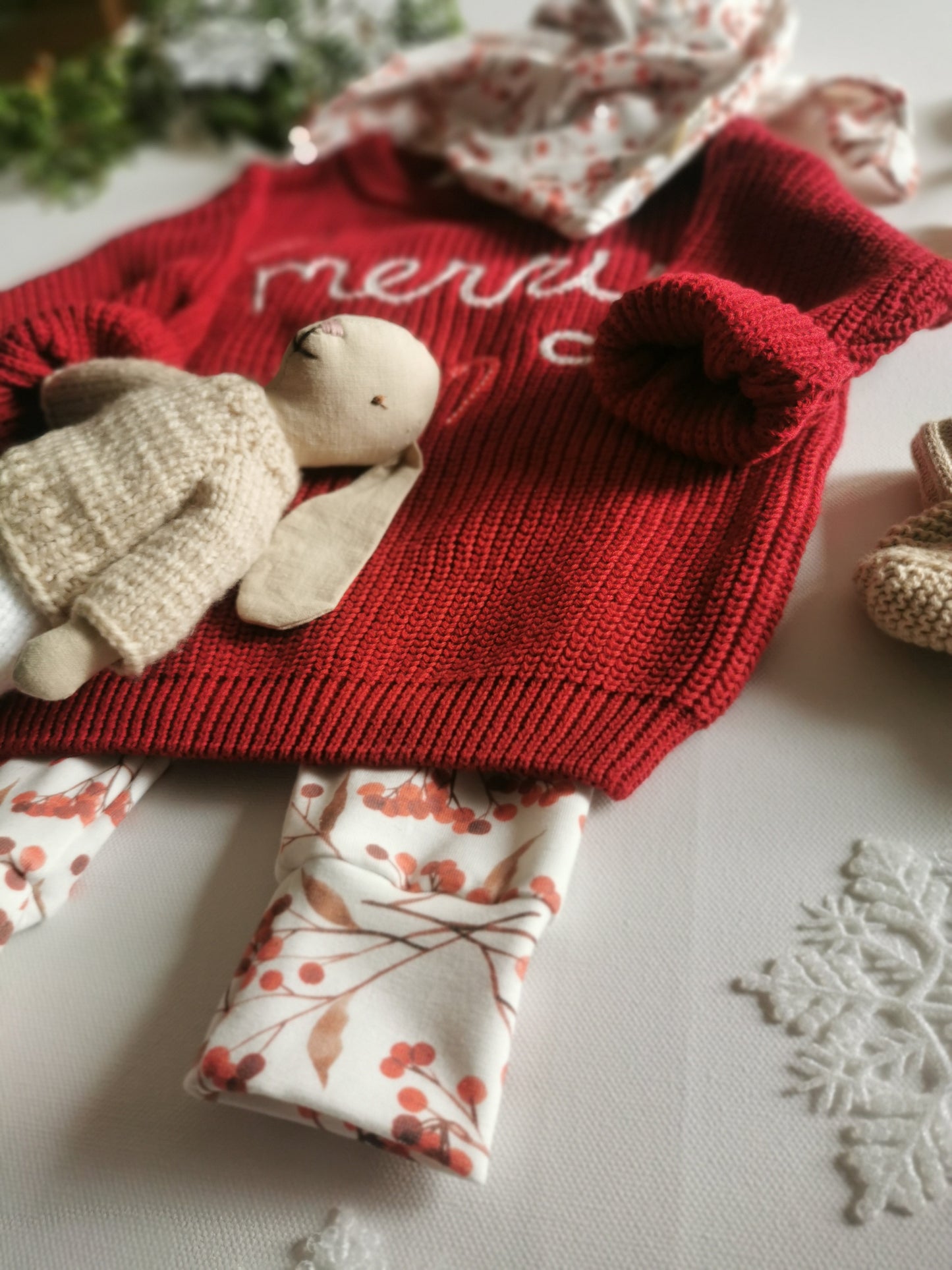 Weihnachts Kollektion - STRICKPULLOVER MERRY