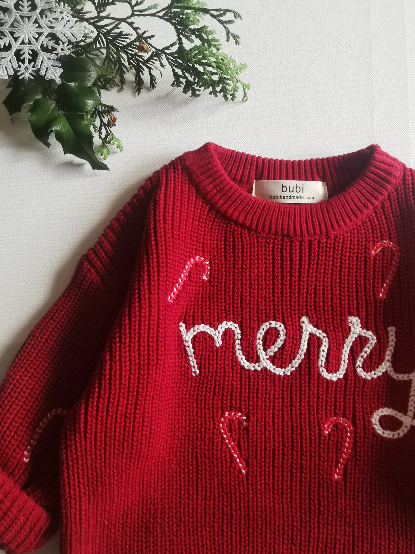 Weihnachts Kollektion - STRICKPULLOVER MERRY
