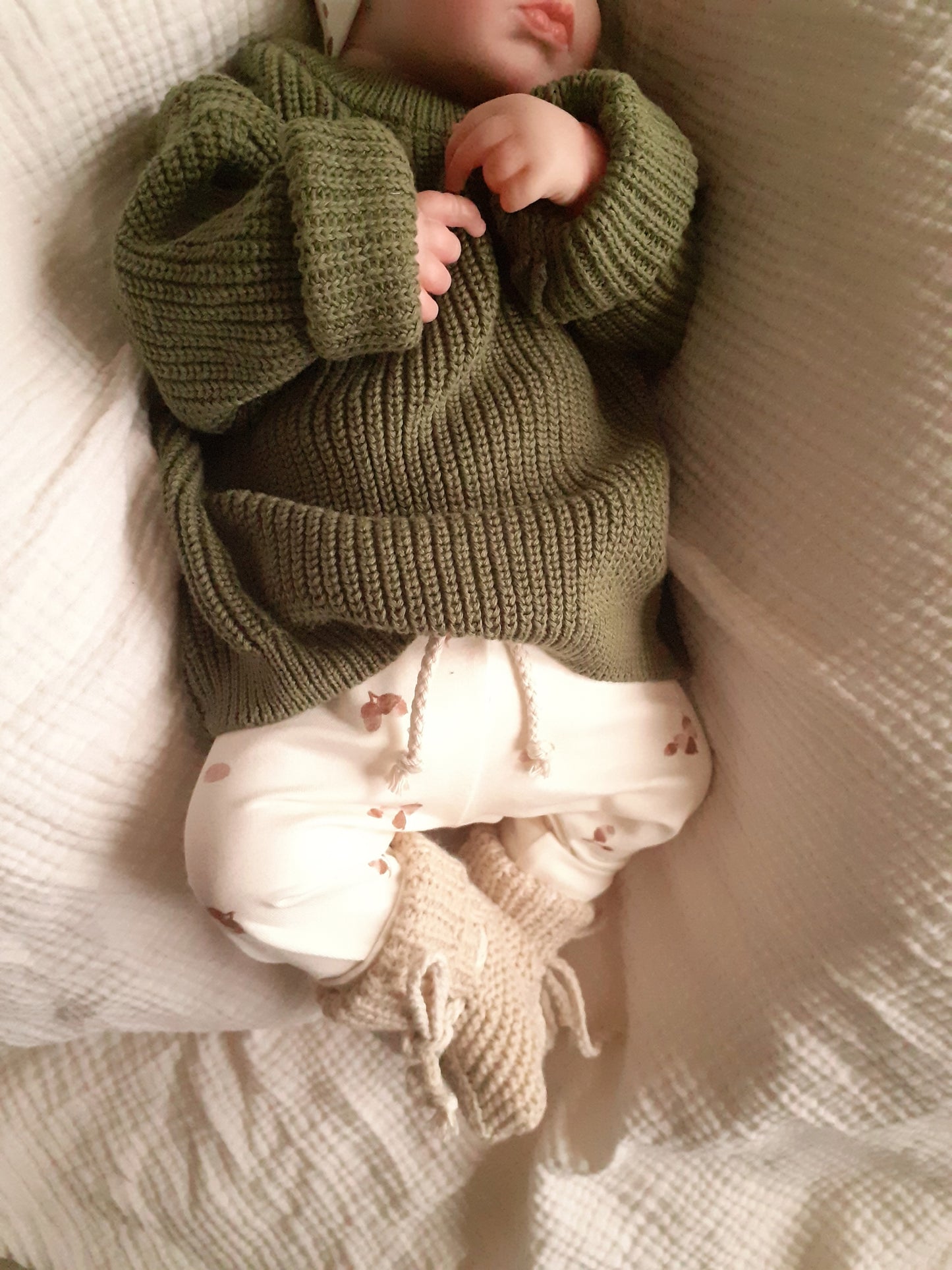 Personalisierter Pullover waldgrün