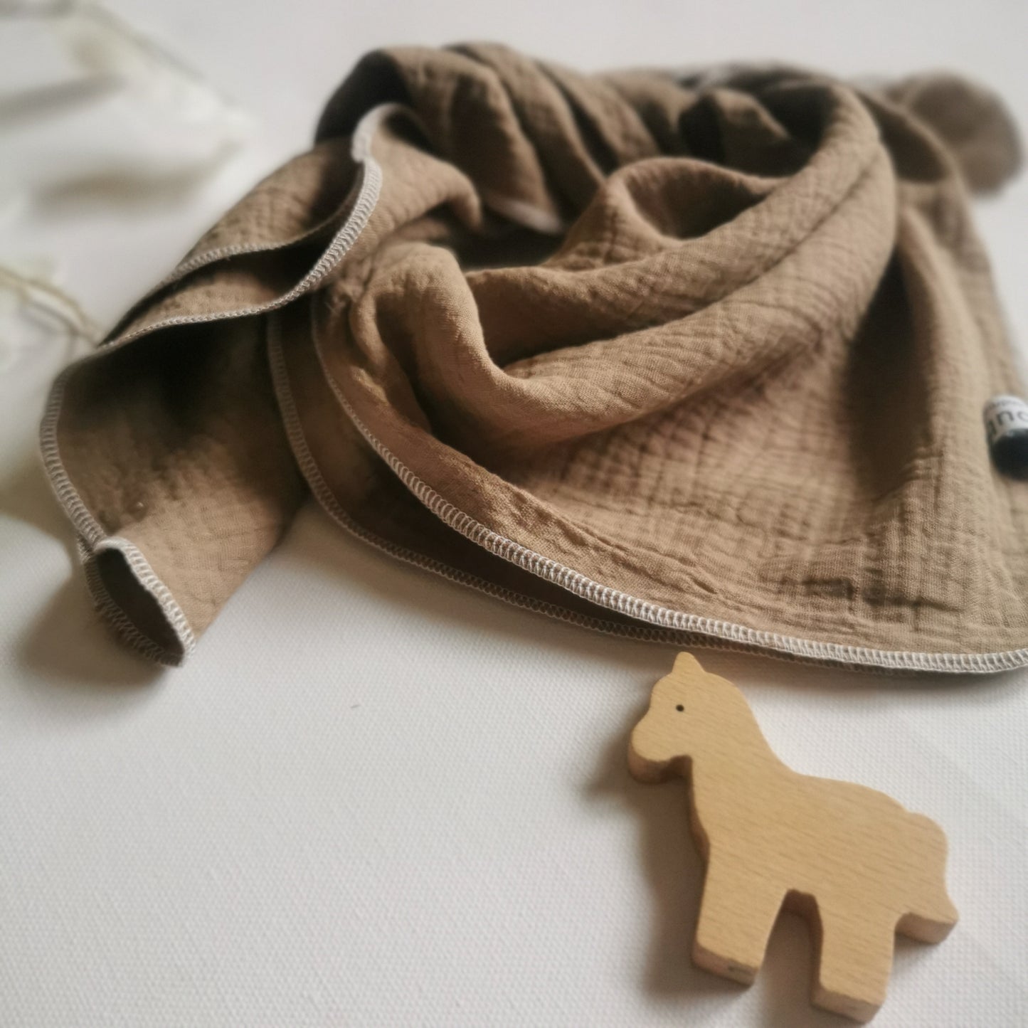 MUSLIN CLOTH - Taupe