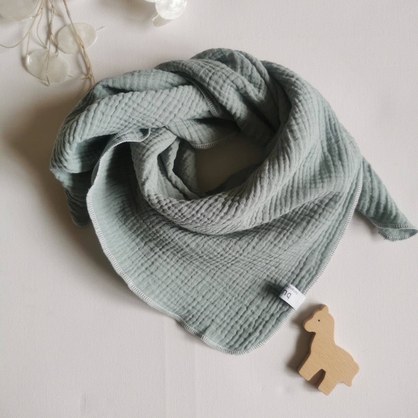 MUSSELIN TUCH - Mint