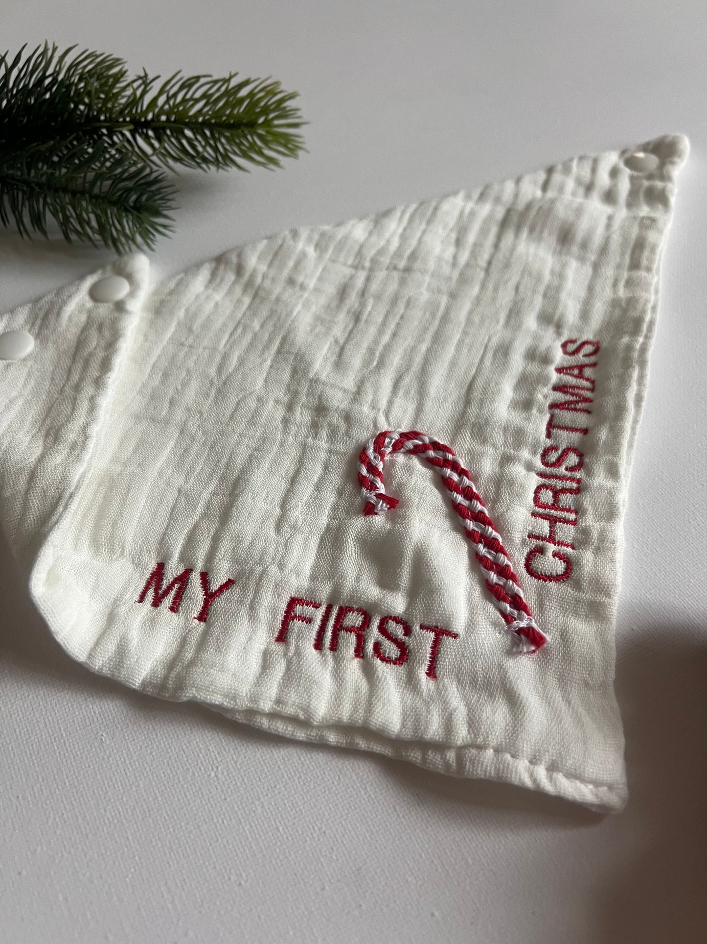 Weihnachtskollektion - Musselintuch MY FIRST CHRISTMAS