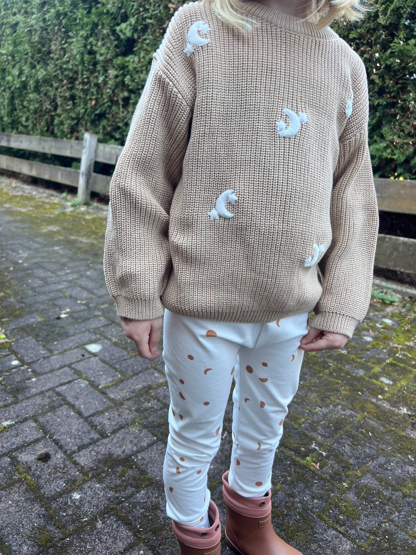 TO THE MOON AND BACK Strickpullover - Karamell