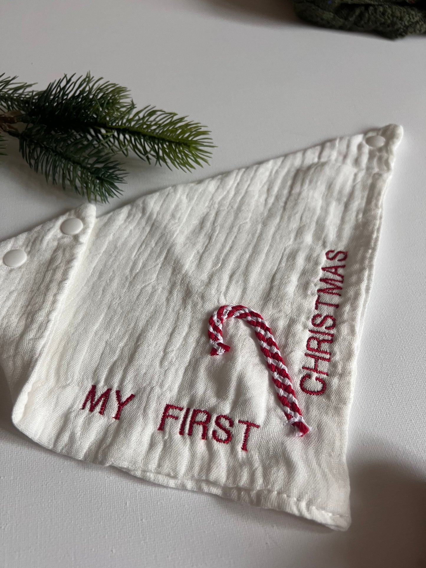 Weihnachtskollektion - Musselintuch MY FIRST CHRISTMAS