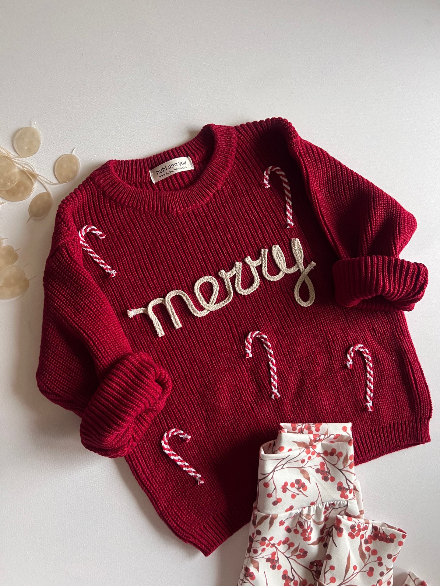 Weihnachts Kollektion - STRICKPULLOVER MERRY