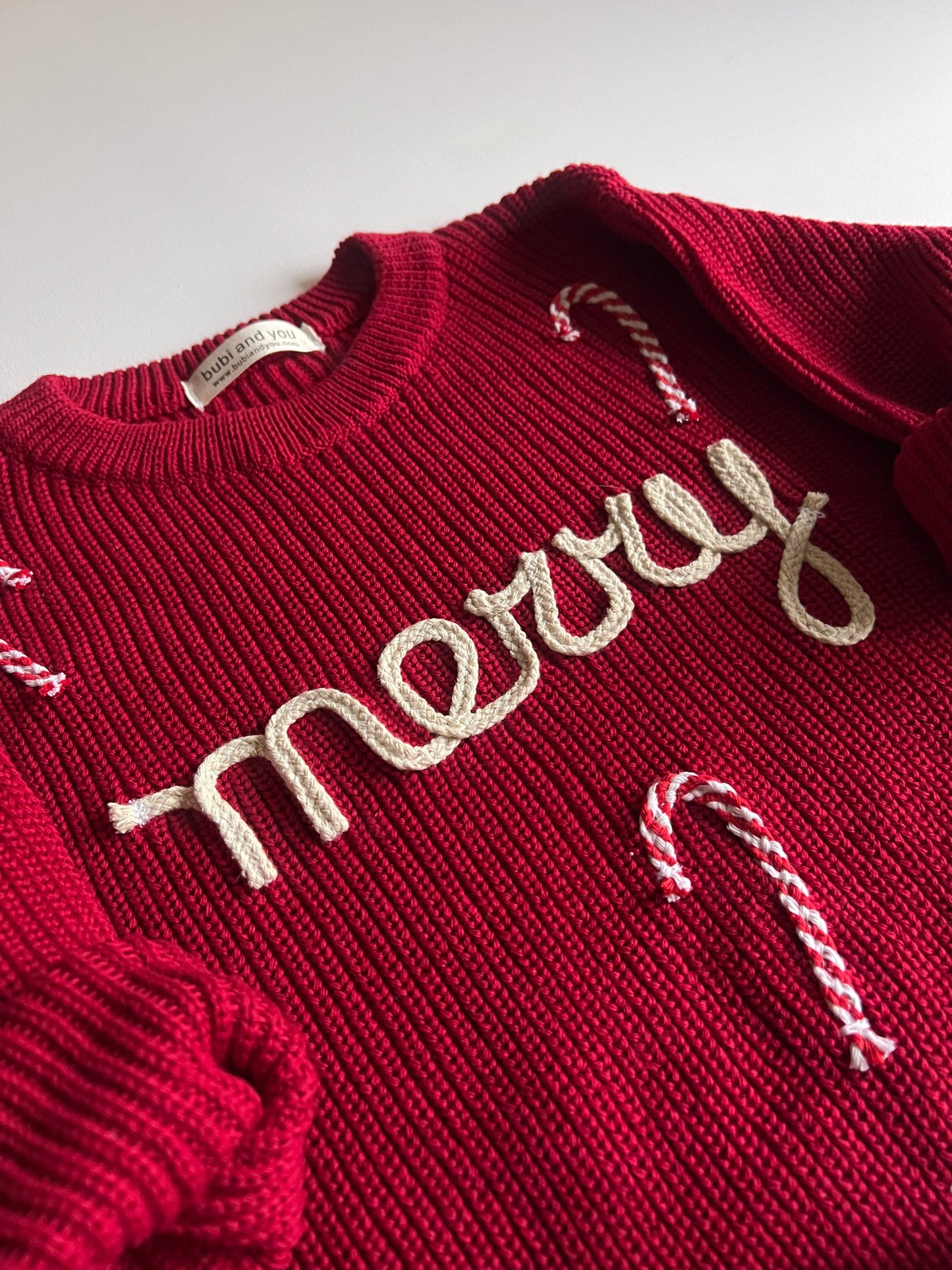 Weihnachts Kollektion - STRICKPULLOVER MERRY