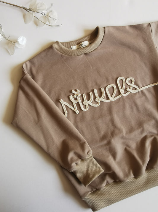 Personalisierter Sweater für Kinder und Erwachsene