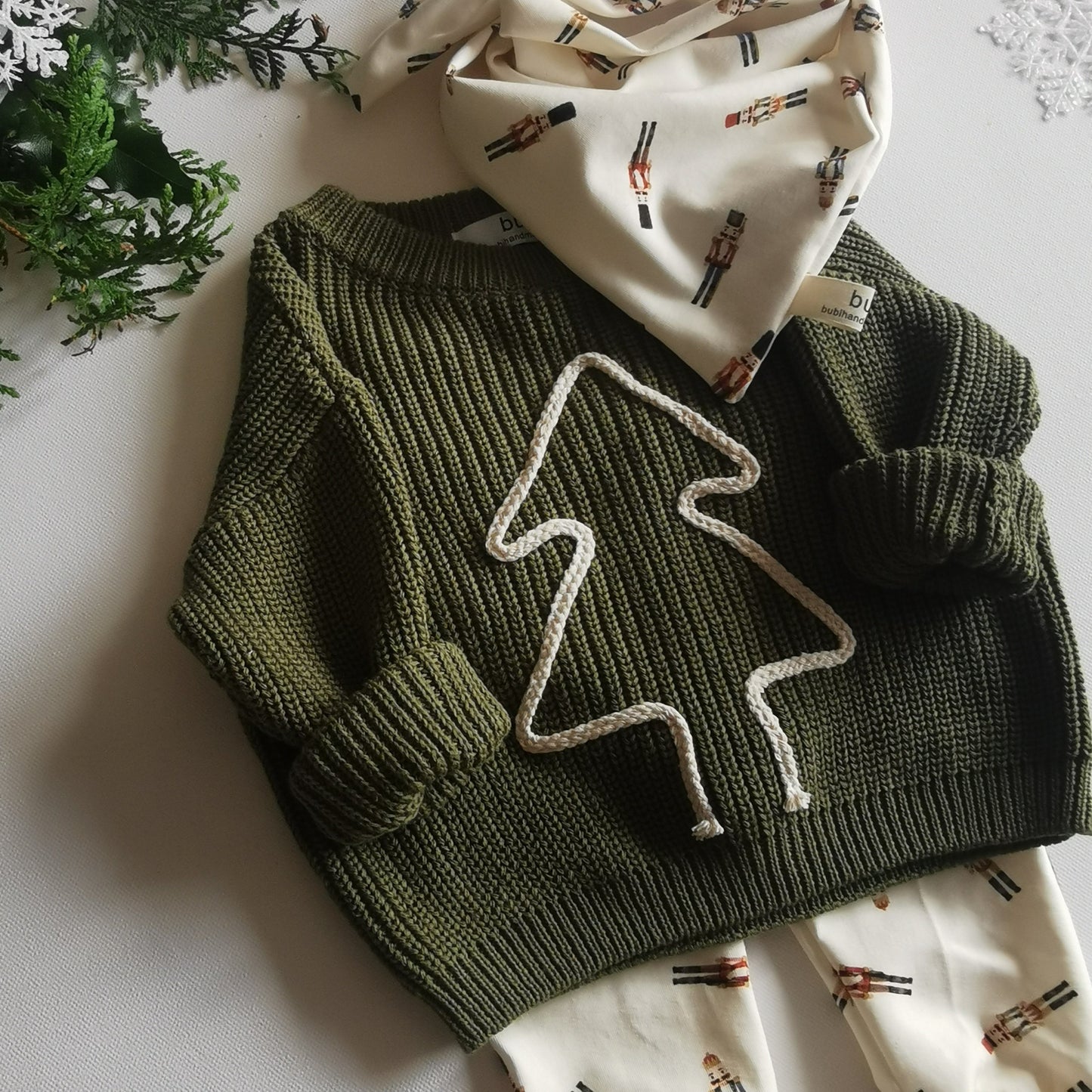 Weihnachts Kollektion - Strickpullover Tannenbaum