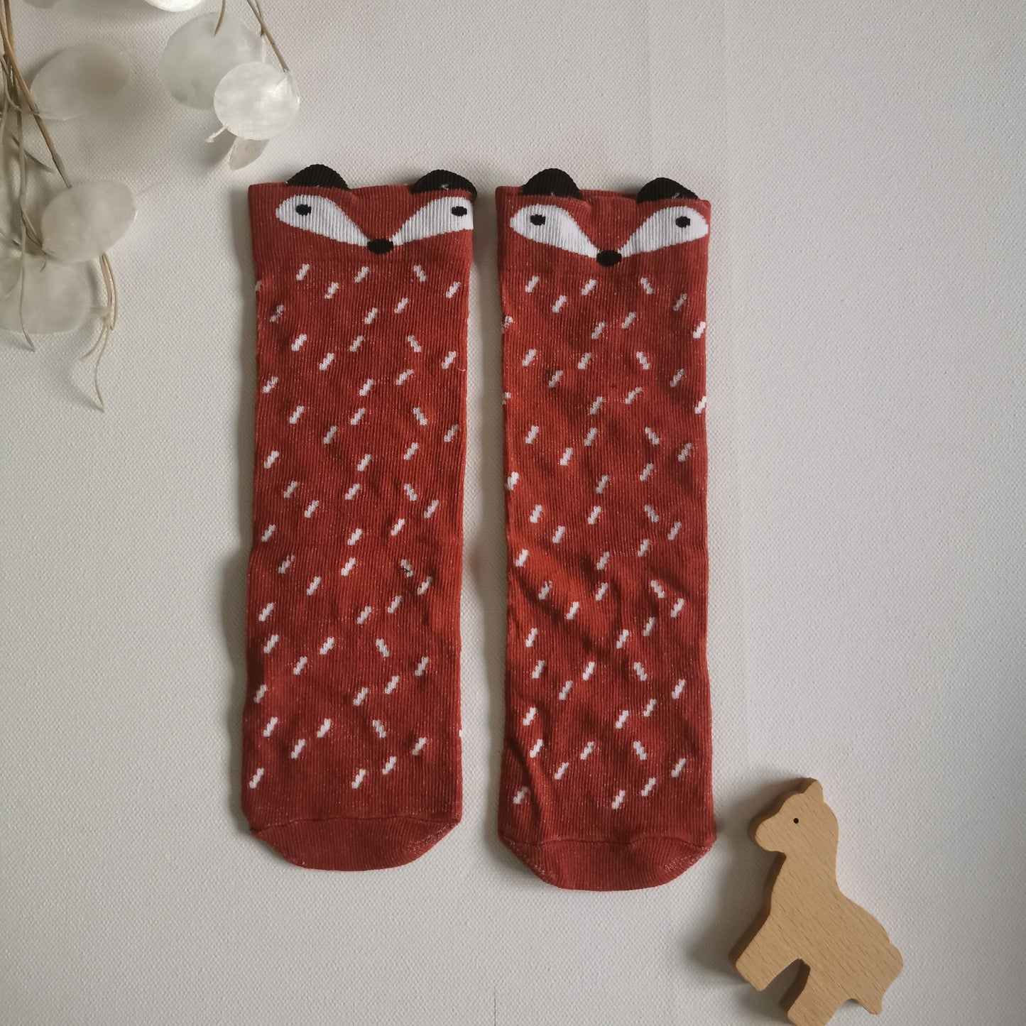 Kniesocken Fuchs