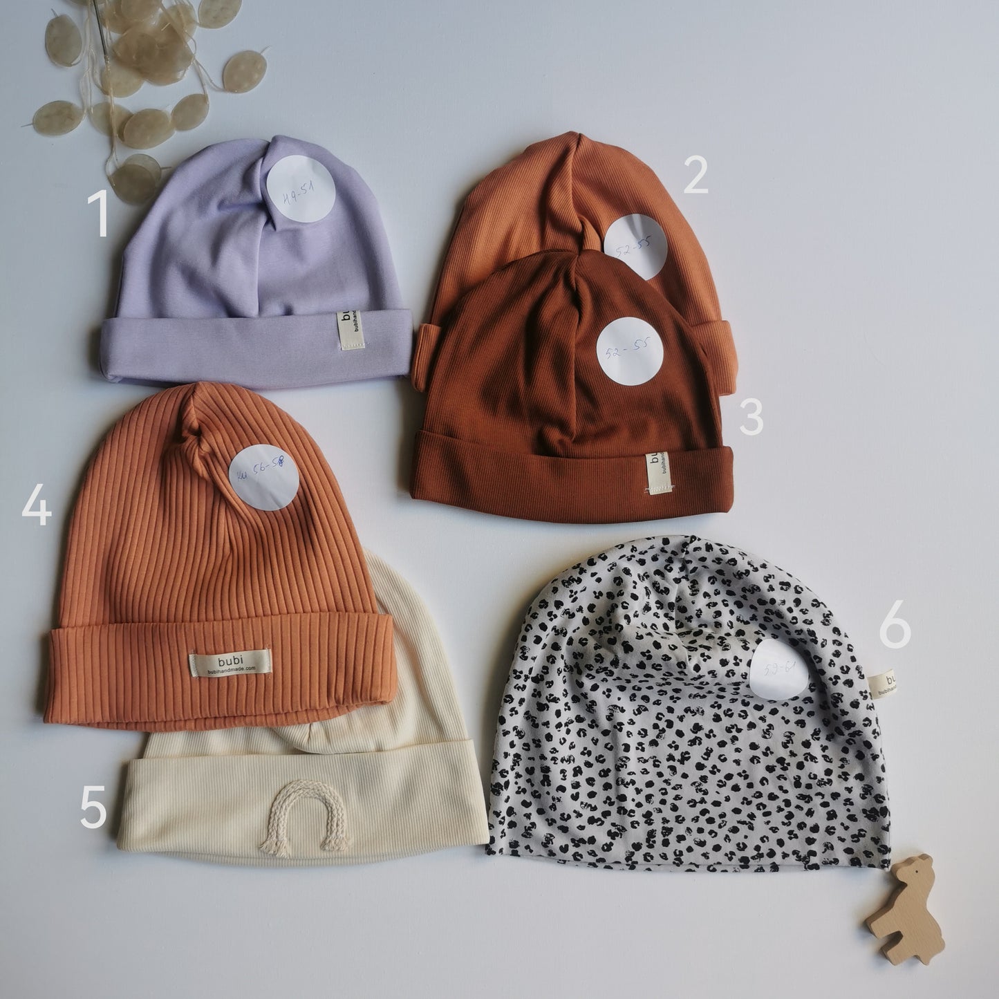 Sofortkauf Beanies KU49-51 bis KU59-61