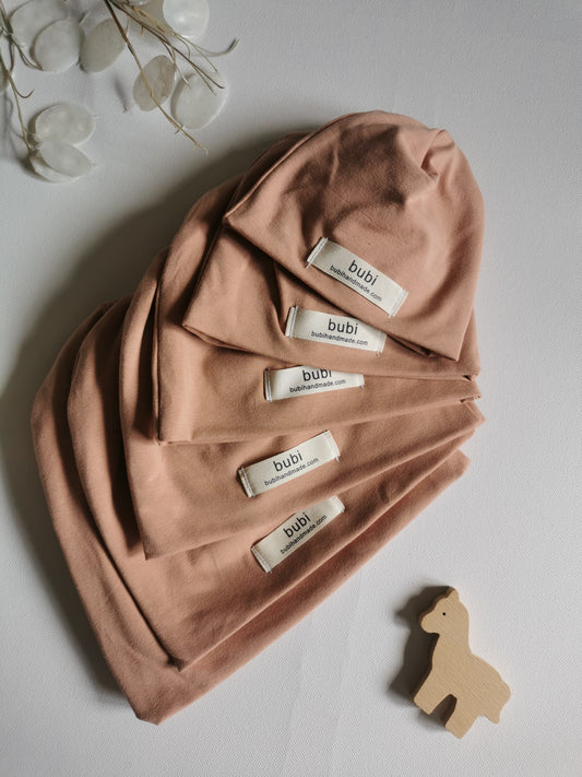 BEANIE camel BUBI